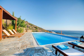 Villa Aggelikes luxury villa with private pool & amazing sea view